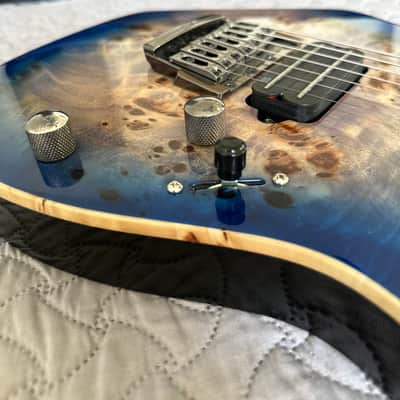 Ibanez RG Premium RG1027PBF 2017 - Cerulean Blue Burst image 16