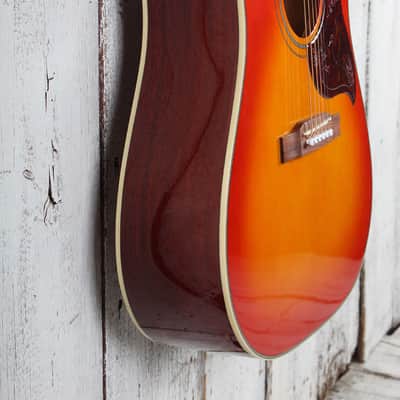 Immagine Epiphone Hummingbird Studio Acoustic Electric Guitar Faded Cherry Sunburst - 10