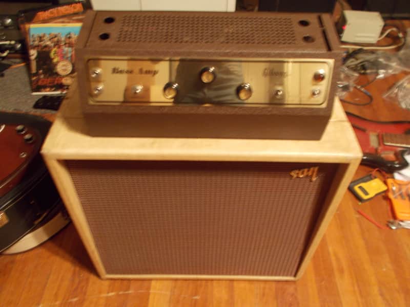 Rare 1961 Gibson GA-100 tweed tube amp EXC image 1