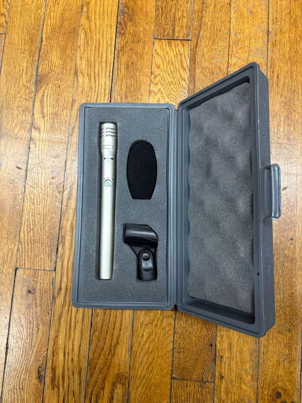 Shure SM81 Small Diaphragm Cardioid Condenser Microphone 1984 - Present - Silver image 1