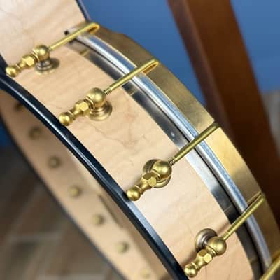 Pisgah Whyte Laydie - 12" Curly Maple 5-String Openback S-Scoop image 13