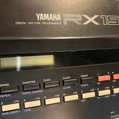 Yamaha RX15 Digital Rhythm Programmer 1980s - Black image 2