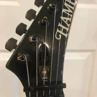 Hamer Californian Elite Flamed Maple 1992 - Salmon Blush Transparent image 12
