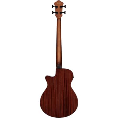 Ibanez AEGB25E Acoustic-Electric Bass, Transparent Black Burst Hi Gloss image 4
