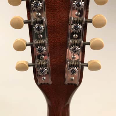 1940 Martin A-Style Mandolin in Sunburst with Oval Soundhole and OSSC image 11