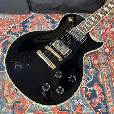 *Video* Fernandes/Burny RLC-55 Les Paul Custom Black - 1998 image 7