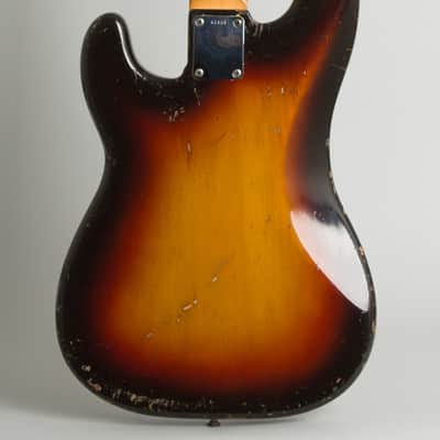 Fender Precision Bass Solid Body Electric Bass Guitar (1961), ser. #61838, original brown tolex hard shell case. image 4