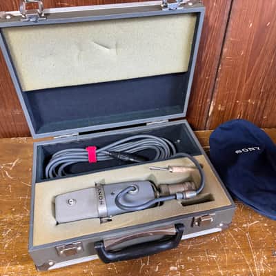 SONY C-38B C38B Multi-Pattern Condenser Microphone w/ carrying case #2 image 1
