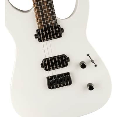 Jackson American Series Virtuoso HT Electric Guitar - Streaked Ebony Fingerboard, Snow White image 6