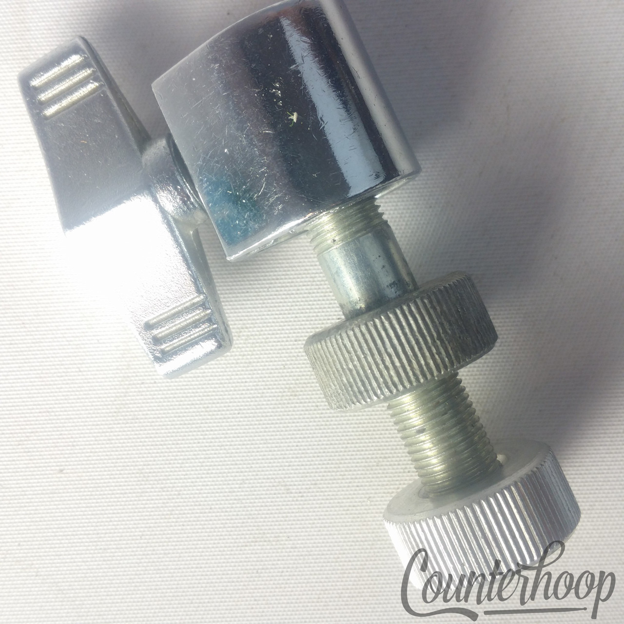 Tama Japan Hi-Hat Cymbal Stand Clutch Chrome Plating Mount Part Holder Pearl Scr — main photograph