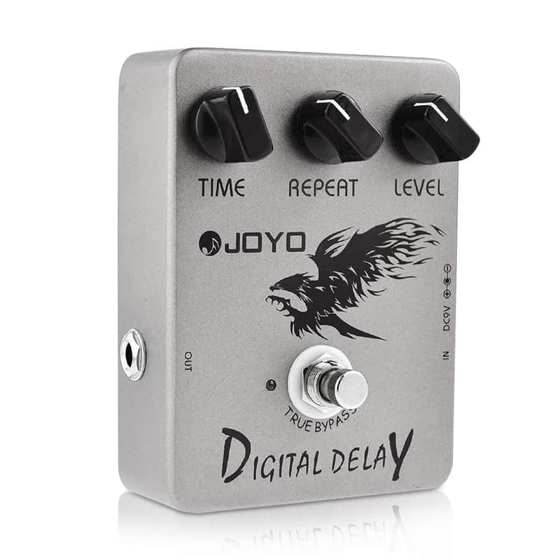Joyo Digital Delay Guitar Pedal Range 25ms-600ms Time/Repeat/Level True Bypass image 1