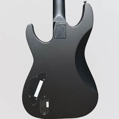 ESP LTD M-4 Black Metal 4 String Electric Bass Guitar - Satin Black image 4