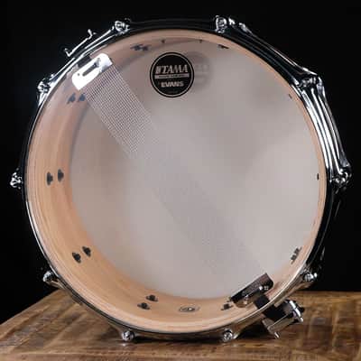 Tama S.L.P. G-Hickory Snare Drum Limited Edition - 6.5-inch x 14-inch, Gloss Natural Elm image 9
