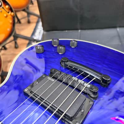 🔥2019🔥 Epiphone Les Paul Prophecy Custom Plus EX~ Midnight Sapphire~ EMG P’Ups image 20