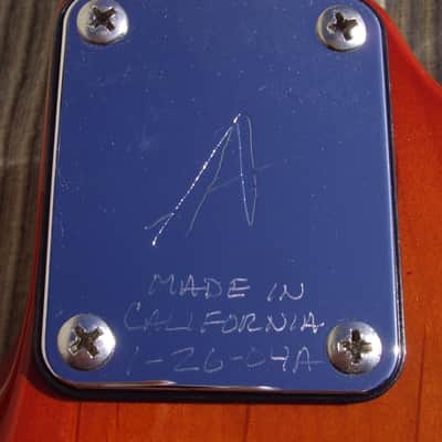 Tom Anderson Hollow Drop Top 2004 - Fire Burst with Binding image 15