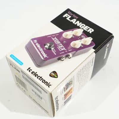 TC Electronic Vortex Flanger Stereo Pedal – TonePrint, True Bypass, Analog-Dry-Through image 8