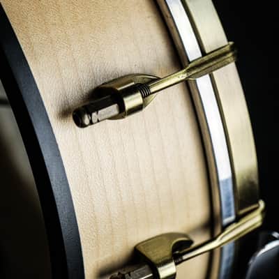 2023 Ortega OUBJE90-MA Banjolele Concert Size maple natural image 5