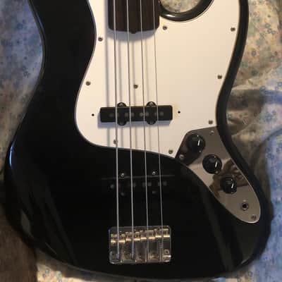 Fender Standard Jazz Bass Fretless with Rosewood Fretboard 1989 - 1997 - Black image 2