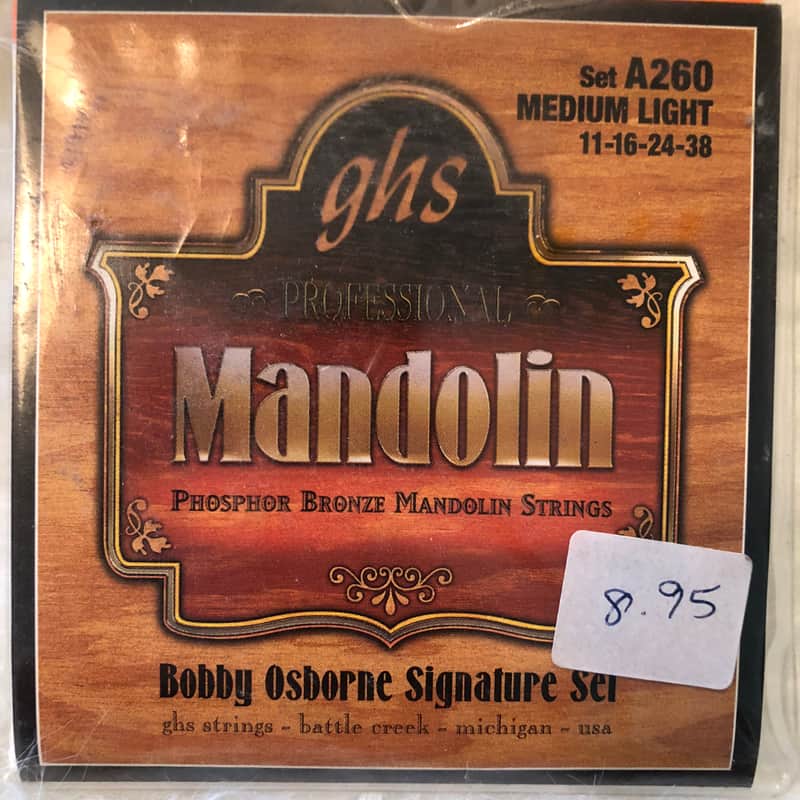 GHS AS260 Medium Light Mandolin strings image 1