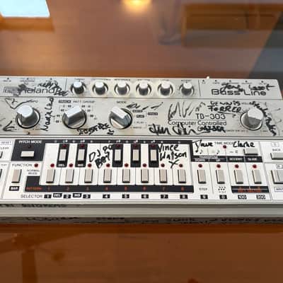 Roland TB-303 Bassline Synthesizer Module 1981 - 1984 - Silver image 5