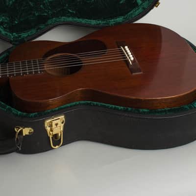 C. F. Martin  0-15 Flat Top Acoustic Guitar (1952), ser. #128138, black tolex hard shell case. image 12