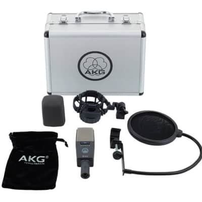 AKG C414 XLS - Large Diaphram Condenser Microphone, with Case, Shockmount & Wind Screen image 18