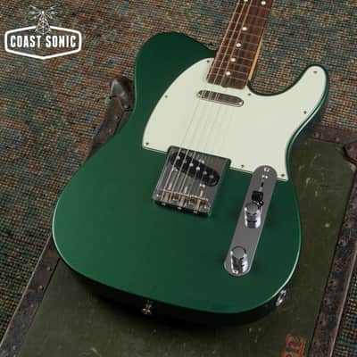 2023 Fender Traditional 60s Telecaster Made in Japan Metallic Sherwood Green image 7