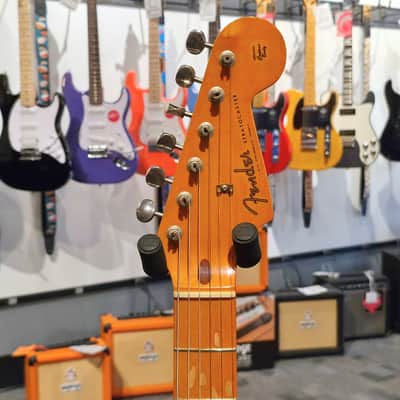 1989 Fender American Vintage Reissue 57 Stratocaster - Sunburst (7 lb 10 oz) image 12