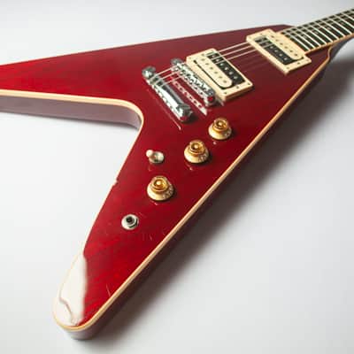 Gibson Flying V Trad Pro 2011 - Trans Cherry Apex Predator image 5
