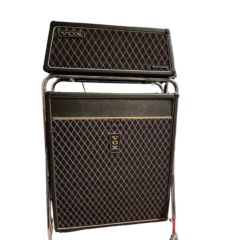 Vox V-13 / V113 Royal Guardsman 3-Channel 60-Watt 2x12" Piggyback Guitar Amp image 1