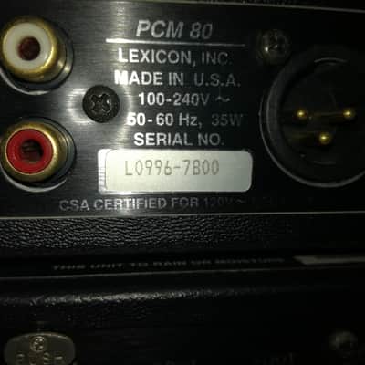 🌞Lexicon PCM 80, incredible reverb image 12