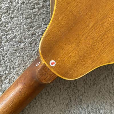 Sunburst 8 String Mandolin DIY Project, Spruce Top, Mahogany Body, Rosewood Fingerboard image 9