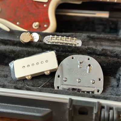 2019 MIJ Fender Traditional '60s Jazzmaster w/ SKB Case - Mastery Set, Lollar P90s & Fender Locking Tuners image 16