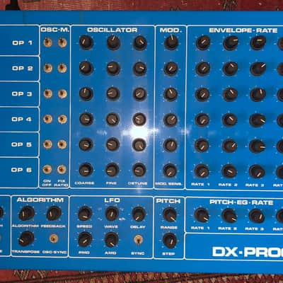 Jellinghaus DX Programmer for Yamaha DX-7 1984 blue image 2