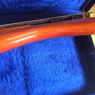Early version Spector Euro 5 LX bass guitar flamed maple 5 string made in Czech Republic Make Offer! image 13