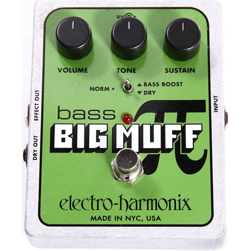 u*フ様 electro-harmonix deluxe bass BIG MU Electro-Harmonix Deluxe Bass Big Muff Pi Bass Distortion Effect