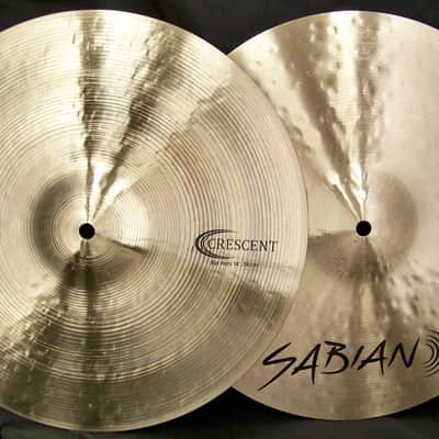 Sabian Crescent 14" Fat Hats Hi Hat Cymbals/Stanton Moore/Model S14H/Brand New image 1