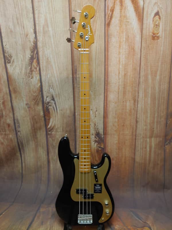Fender Vintera II '50s Precision Bass with Maple Fretboard 2023 - 2026 - Black image 1