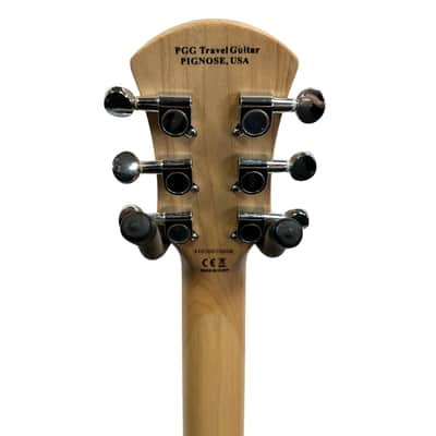 Pignose PGG Travel Guitar with Built-In Amp - Metallic Blue image 6