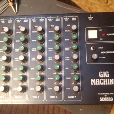 SEABRO Gig machine electronic drum kit 80s image 8