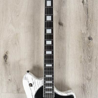 Balaguer The Espada Select Guitar, Ebony Fretboard, Open Pore Rustic White image 4