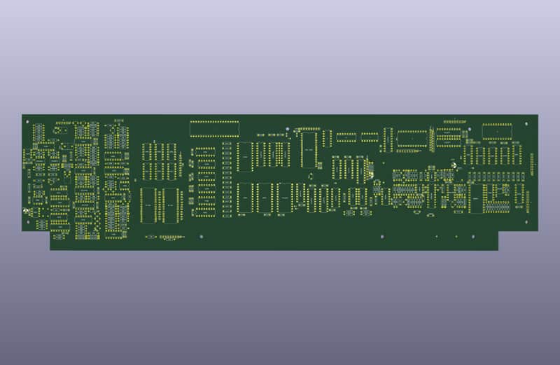 Bare PCB clone for SIEL Opera6 / DK600 / DK700 / KIWI image 1