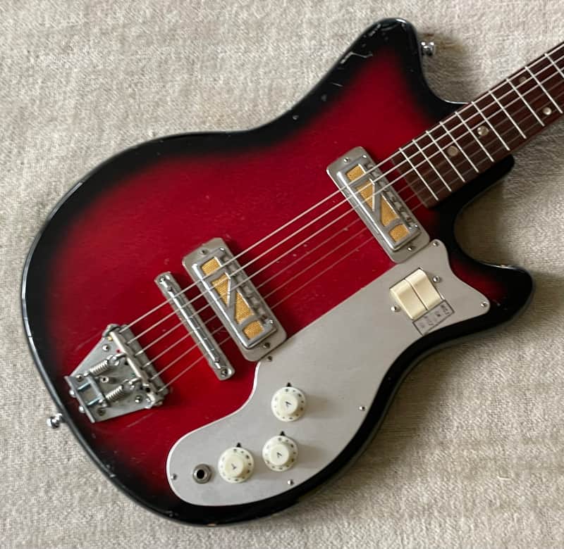 Vintage 1960’s Fujigen EJ-2 Electric Guitar Pre Maxon Goldfoil Pickups MIJ Japan Jon Spencer Blues Explosion image 1