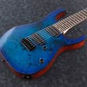 Ibanez RG7421PBSBF - RG Standard - Sapphire Blue Flat - 7 String Electric Guitar - CLOSEOUT