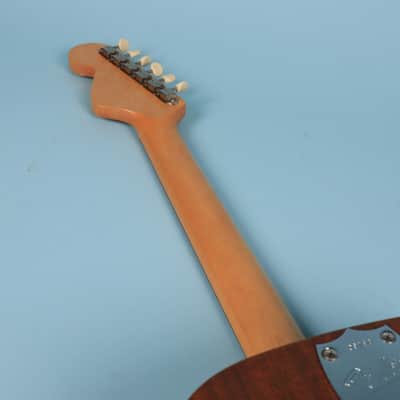 1960s Vintage Fender Newporter Acoustic Guitar Mahogany w/ Case Excellent Con. image 19