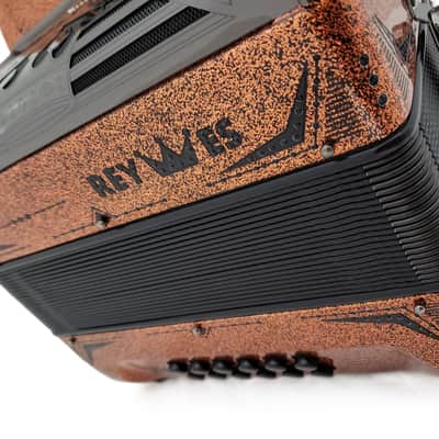 Hohner Anacleto Rey Especial FBE Accordion--COPPER image 3