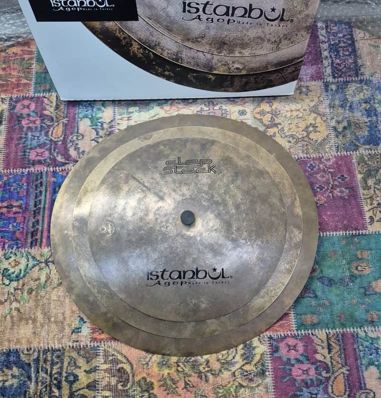 Istanbul Agop Clap Stack 11/13/15" Cymbal Trio 2020 - Traditional image 1