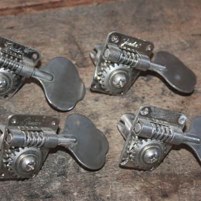 Fender Musicmaster Mustang bass 1977 1978 1979 1980 1981 set tuners tuning machines pegs image 1