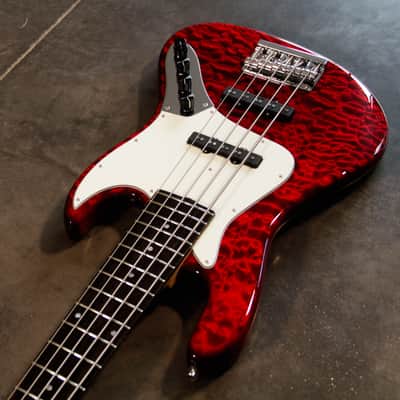 Sadowsky Vintage 5-21 Custom shop  2022 transparent red image 8