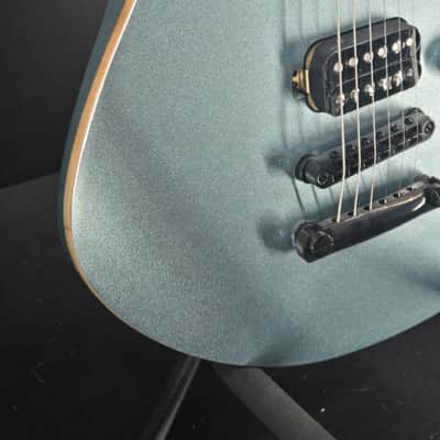 EVH Wolfgang® Standard T.O.M., Baked Maple Fingerboard, Sea Foam Pearl Metallic image 3